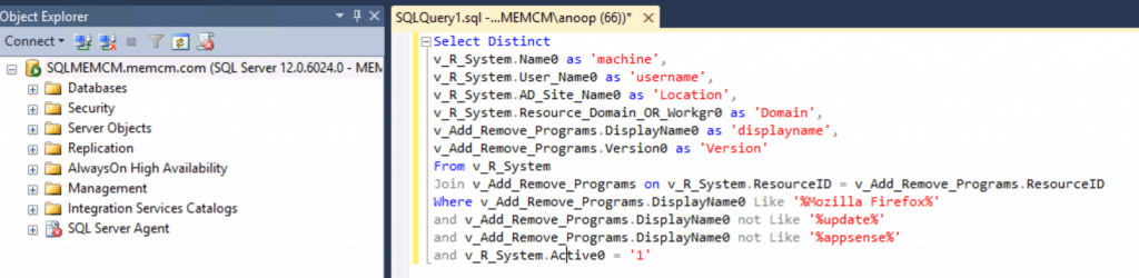 ConfigMgr Custom Report for Firefox Browser | SCCM | SQL Query