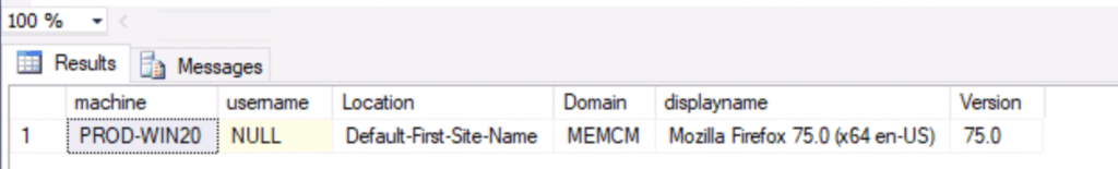 ConfigMgr Custom Report for Firefox Browser | SCCM | SQL Query 1