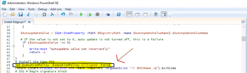 ConfigMgr Edge Chromium Unmatched Exit Code (1) Execution Failed | SCCM 1