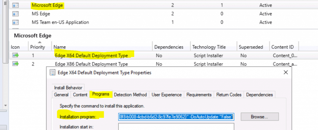 SCCM - ConfigMgr - Edge Chromium Unmatched Exit Code (1) Is Considered An Execution Failed