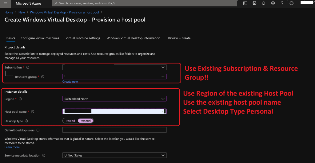 Add New Personal VMs to Existing Host Pool | WVD 2019 Release