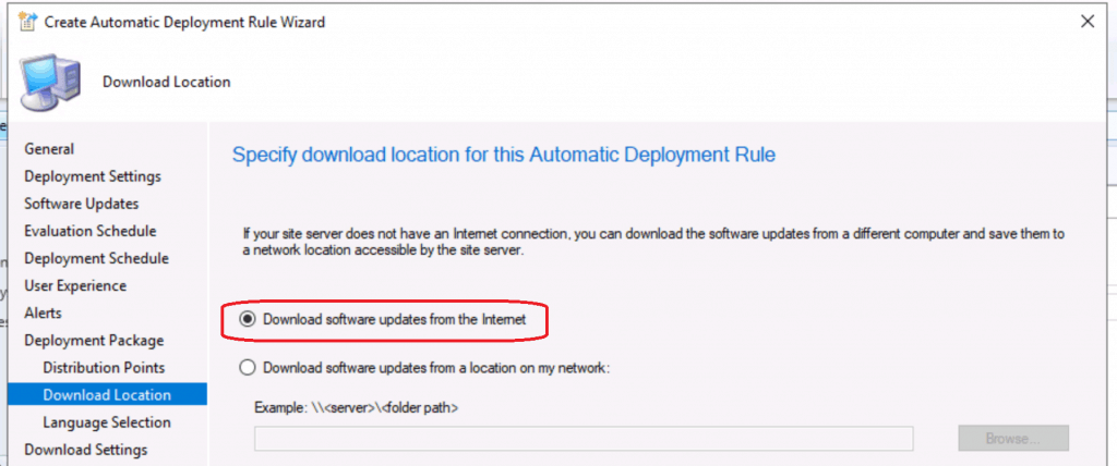 SCCM ADR Automatic Deployment Rule Creation Process 8