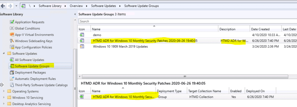 Create SCCM Automatic Deployment Rule | ADR | Configmgr