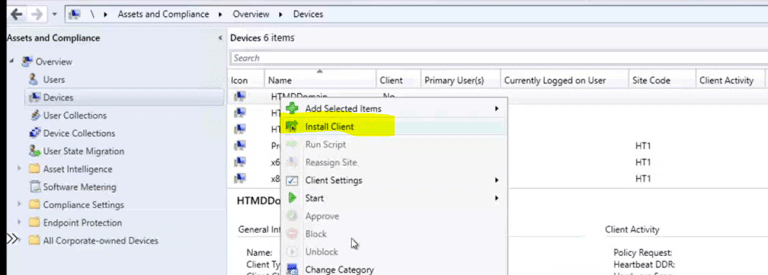 Install ConfigMgr Client Using Client Push Installation Method SCCM ...