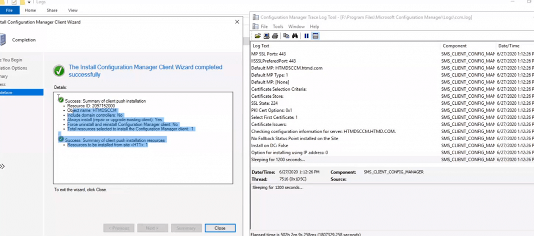 Install ConfigMgr Client Using Client Push Installation Method SCCM ...