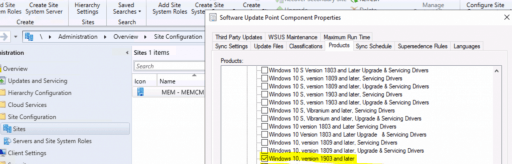 Upgrade to Windows 10 2004 Using SCCM