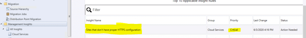 HTTPS Configuration Issue - ConfigMgr Sites that don't have Proper HTTPS Configuration Issue