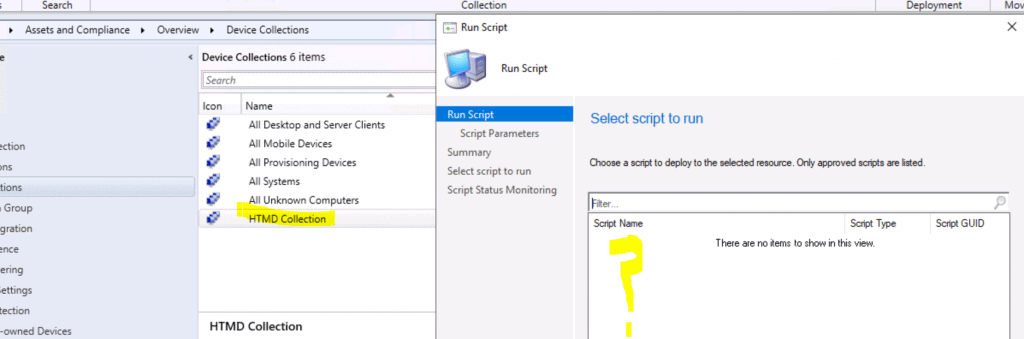 SCCM 2002 Known Issues Bugs Fixes ConfigMgr - None of the approved ConfigMgr Scripts are available 