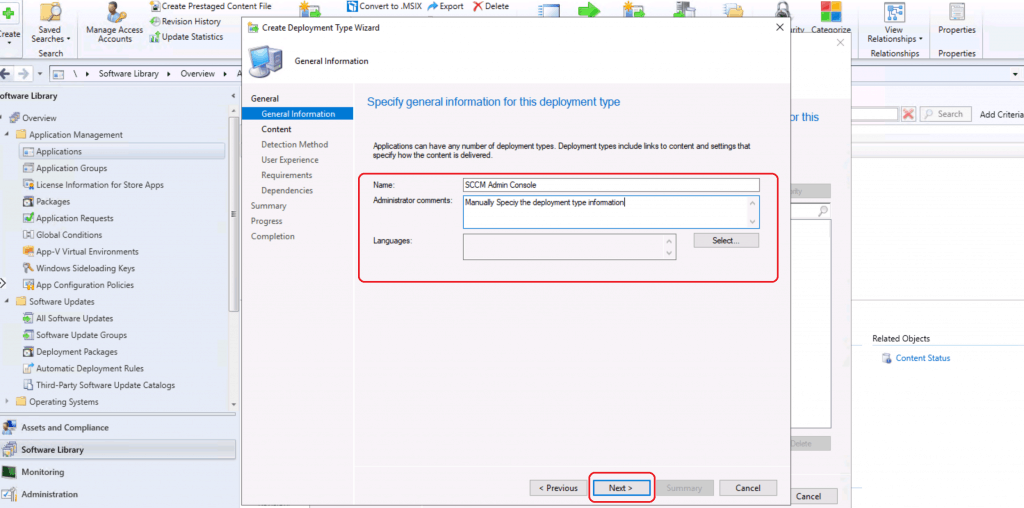 Create SCCM Admin Console Application Using ConfigMgr - ConfigMgr Admin Console Silent Install