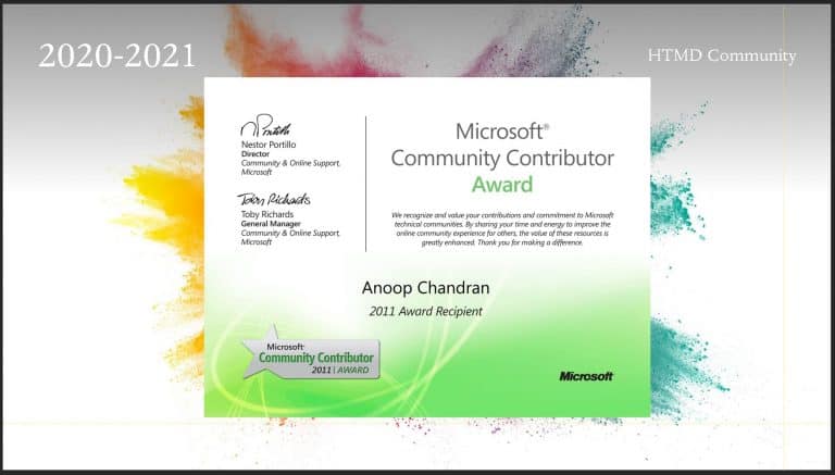 2020-2021 Microsoft MVP Award for Intune ConfigMgr Contributions 4 2020-2021 Microsoft MVP Award for Intune ConfigMgr Contributions