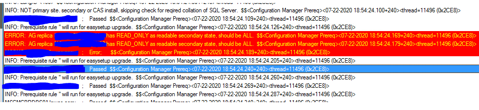 FIX SCCM Update Prerequisite Check Failed Errors Issue | ConfigMgr