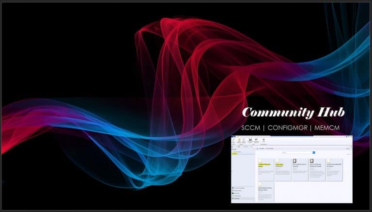 Fix Missing SCCM Community Hub Issue Enable ConfigMgr