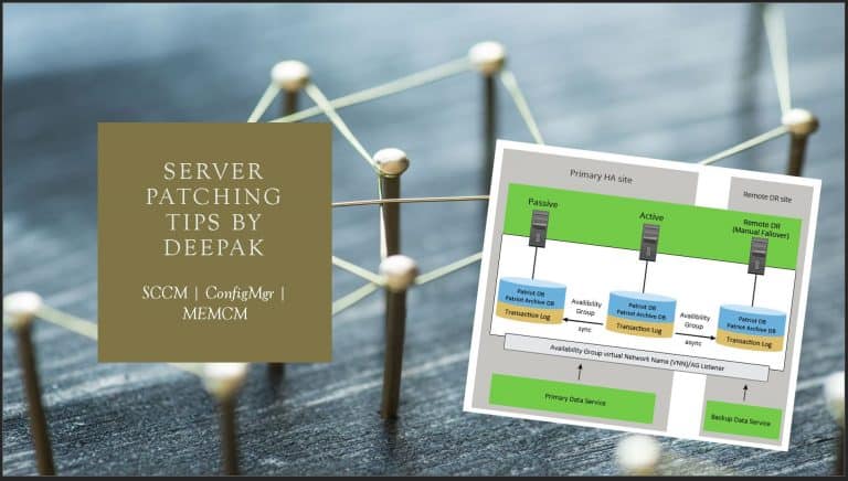 SCCM Server Patching Tips Using Orchestration Groups Scripts
