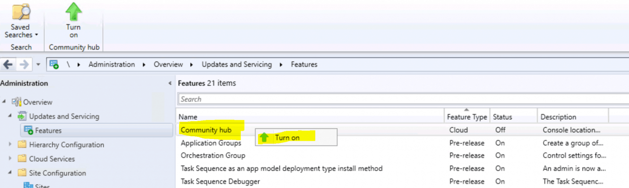 Fix Missing SCCM Community Hub Issue Enable ConfigMgr HTMD Blog