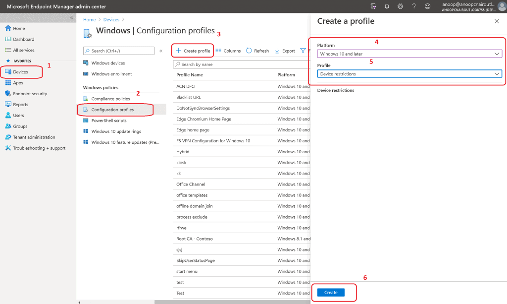 Intune Policy to Disable Shutdown Button for AVD