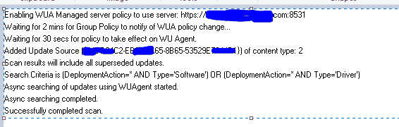 Fix SCCM Scan Failed to Add Update Source for WUAgent | ConfigMgr