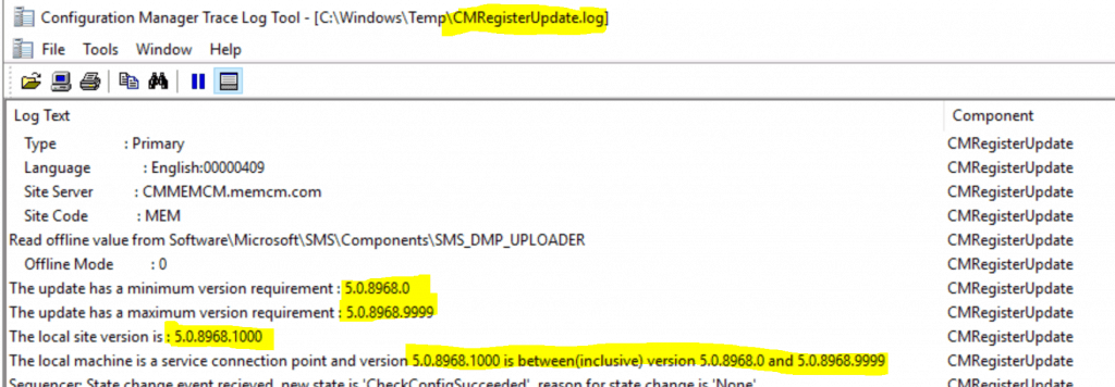 SCCM Troubleshooting Out of Band Hotfix Logs | ConfigMgr