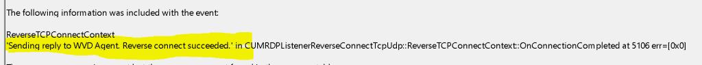 Understanding TCP Reverse Connect Flow for AVD using Event Logs 1