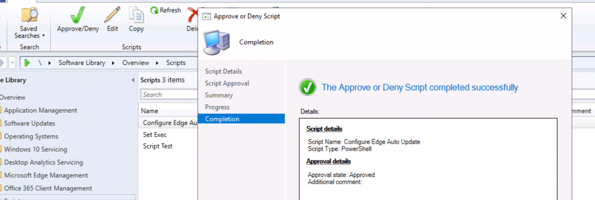 ConfigMgr Community Hub Download Script Edge Auto Update SCCM HTMD Blog