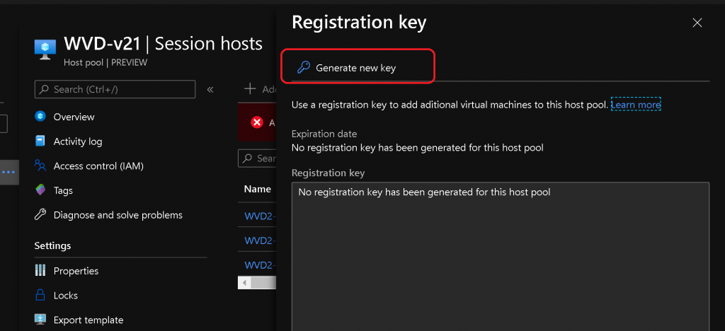 AVD Deployment Operation Failed | Add New VMs to Existing Host Pool - Fig.2