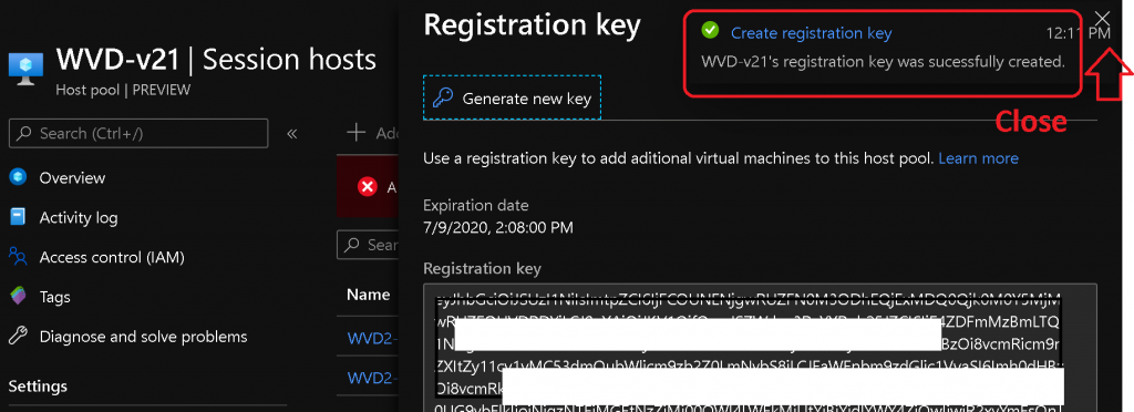 AVD Deployment Operation Failed | Add New VMs to Existing Host Pool - Fig.4