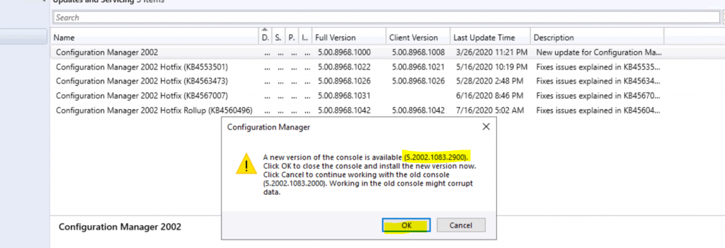 SCCM 2002 Hotfix Rollup KB4560496 | ConfigMgr | Update Rollup | 30 Fixes 6