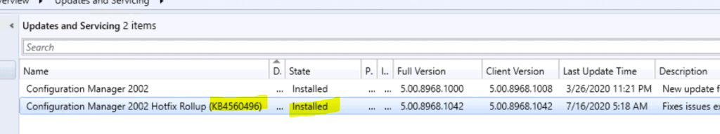 SCCM 2002 Hotfix Rollup KB4560496 | ConfigMgr | Update Rollup | 30 Fixes 11 SCCM 2002 Hotfix Rollup KB4560496 | ConfigMgr | Update Rollup | 30 Fixes - Fig.11