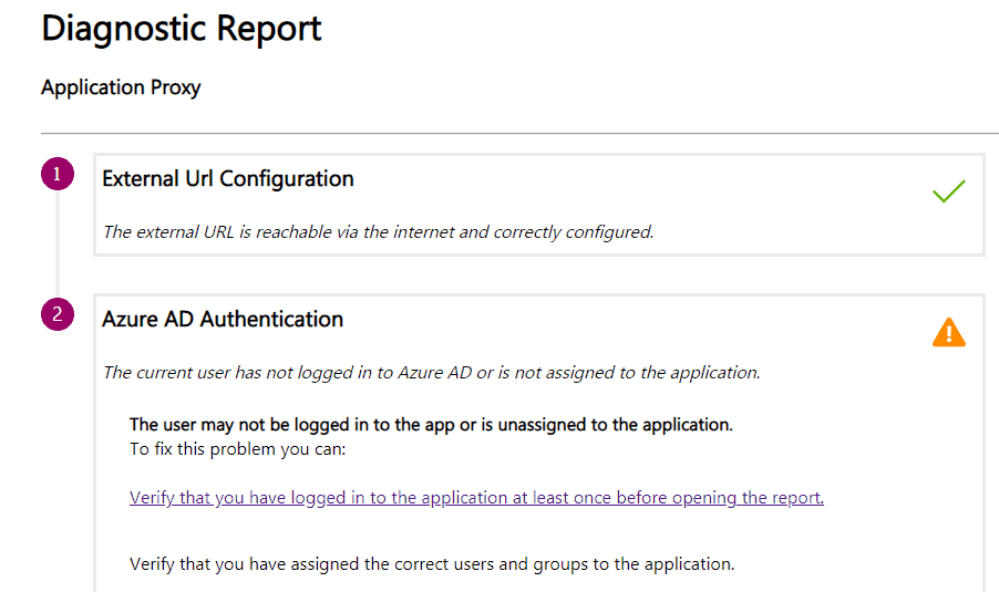 Intune SCEP HTTP Error - AAD App Proxy related HTTP Error - This page cannot be displayed - App Proxy Diagnostic Reports