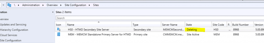 Uninstall or Delete or Remove SCCM Secondary Site | ConfigMgr - Fig.4