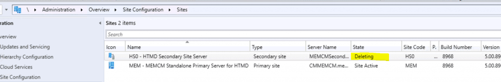 Uninstall or Delete or Remove SCCM Secondary Site | ConfigMgr