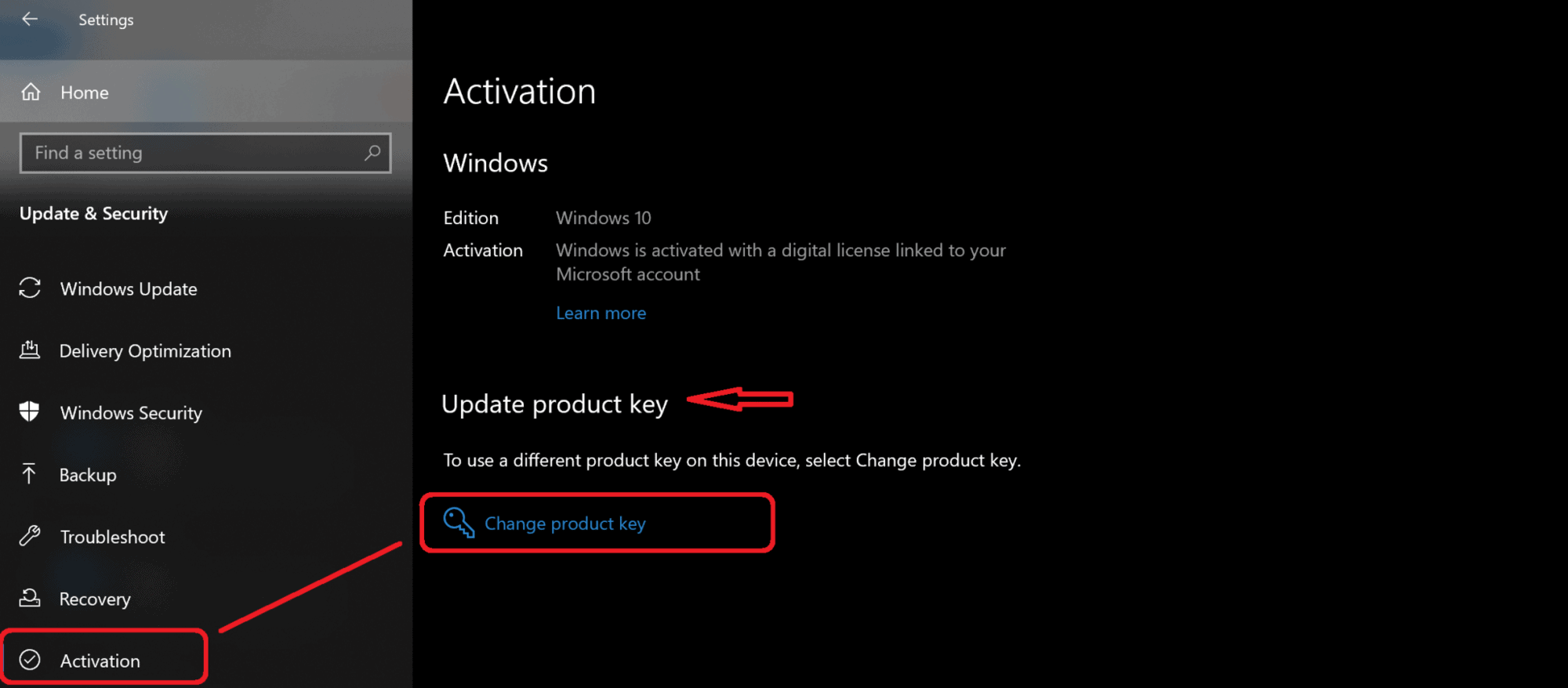 Windows 10 Product Key Change Home To Professional Upgrade Activate