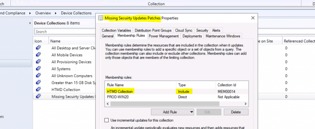 SCCM Report Include Membership Collection Rule | ConfigMgr Query - Fig.2