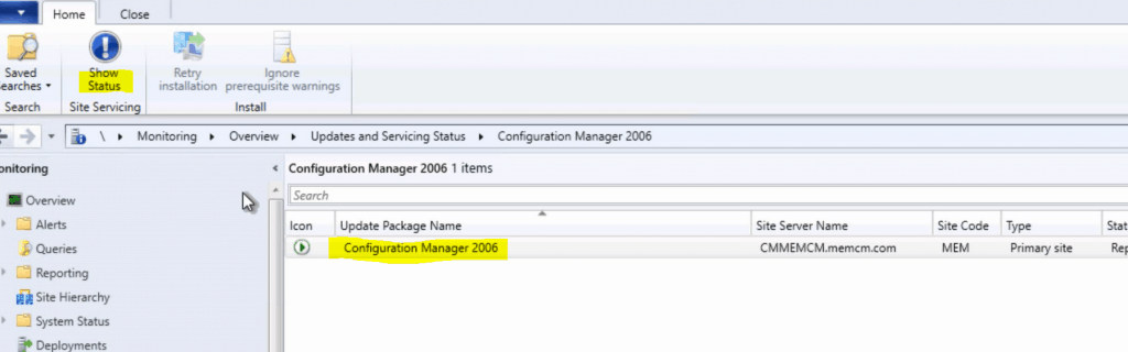 SCCM Primary Server Upgrade to 2006 | ConfigMgr | Guide | Step by Step 2