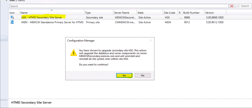 SCCM Secondary Site Server Upgrade to Latest Version | ConfigMgr 2 SCCM Secondary Site Server Upgrade to Latest Version | ConfigMgr - Fig.2