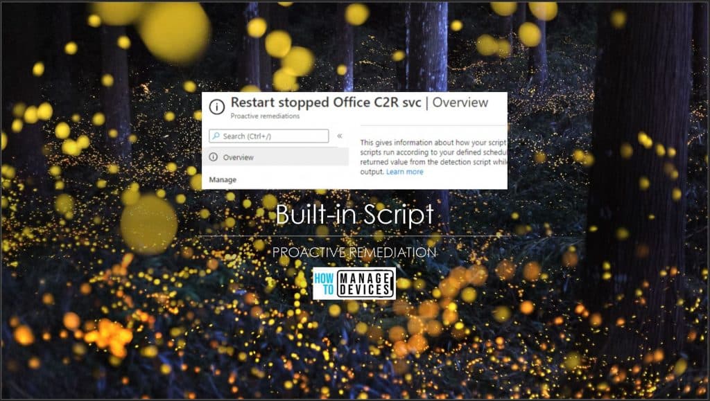 Deploy Proactive Remediation Script Using Intune | Easy Method HTMD Blog