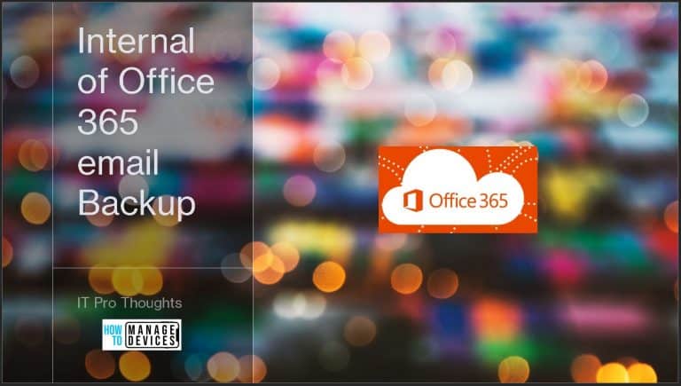 Office 365 Email Backup Solution