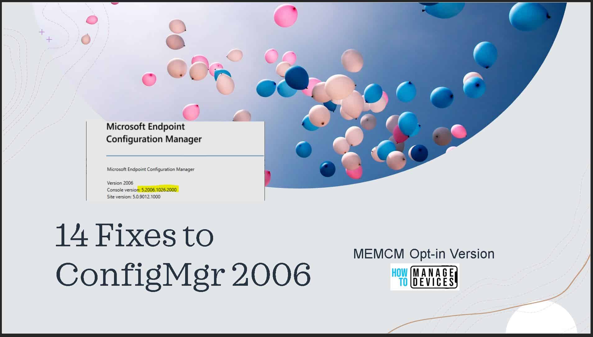 SCCM 2006 Hotfix Released for Opt-in Ring