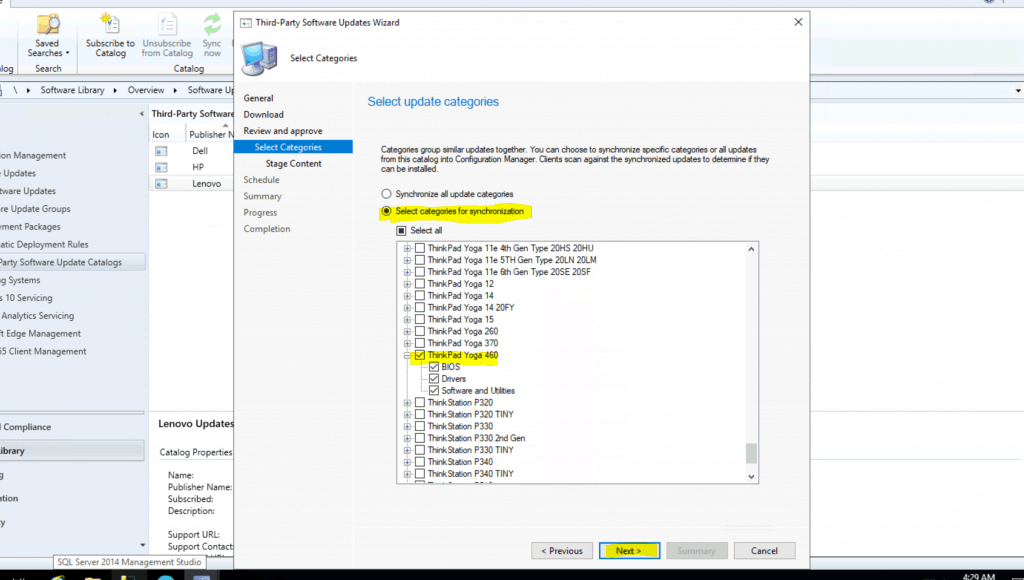 Lenovo Update Catalog V3 for SCCM | Third-Party Updates - Fig.6