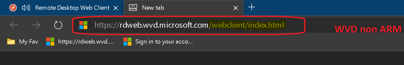 AVD Web Client URL Details Azure Virtual Desktop HTMD Blog