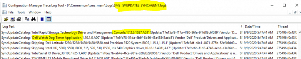 ConfigMgr Dell Updates Catalog V3 for SCCM