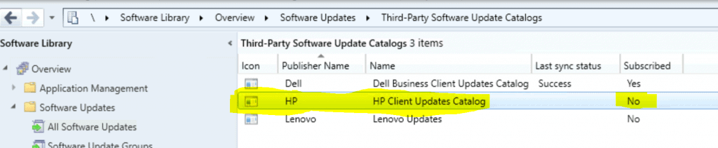 ConfigMgr HP Updates Catalog V3 for SCCM | Third-Party Updates