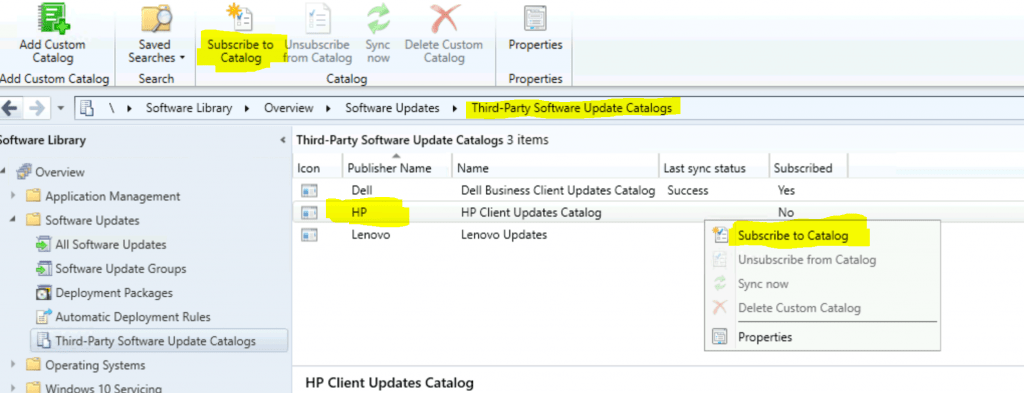 ConfigMgr HP Updates Catalog V3 for SCCM | Third-Party Updates