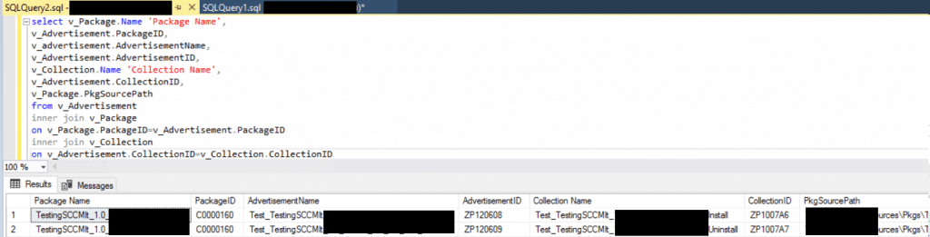 SCCM SQL Query to Find Collections Used for App Deployment | ConfigMgr