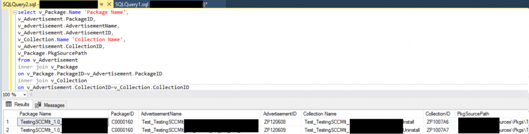 SCCM SQL Query To Find Collections Used For App Deployment | ConfigMgr ...
