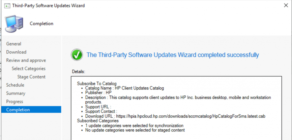 ConfigMgr HP Updates Catalog V3 for SCCM | Third-Party Updates 3