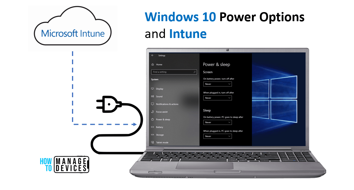 Windows 10 Power Options and Intune