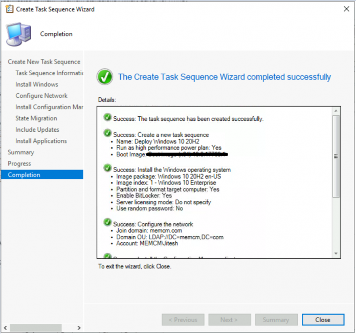 Deploy Windows 10 20H2 Using SCCM Task Sequence | ConfigMgr HTMD Blog