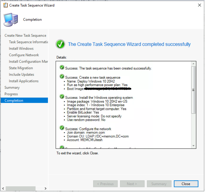 Deploy Windows 10 20H2 Using SCCM Task Sequence | ConfigMgr