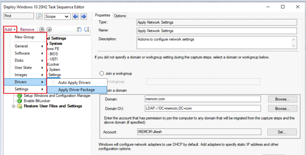 Deploy Windows 10 20H2 Using SCCM Task Sequence | ConfigMgr