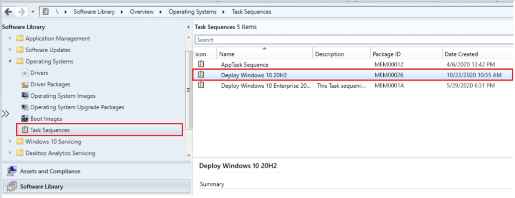 Deploy Windows 10 20H2 Using SCCM Task Sequence | ConfigMgr 5